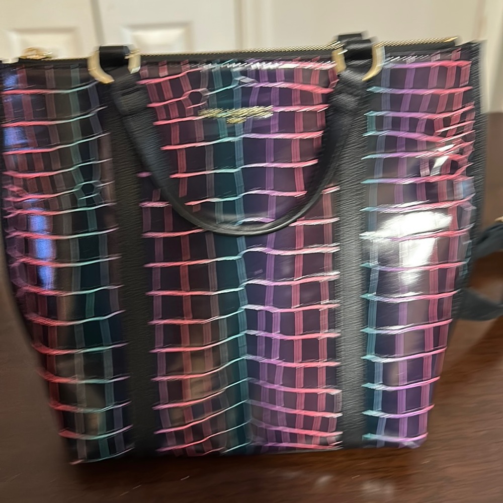Book bag by Karl Lagerfeld. Gently used